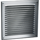 Grille d'aération carrée ALU. BRUT 250x250x9mm ANJOS