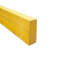 Madrier sapin/épicéa - Traité classe 2 - 75x225mm - L. 5,50m