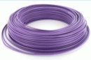 Câble H07 VU 1,5mm  VIOLET - Bobine de 100,00m