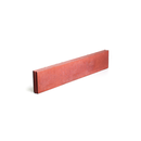 Bordure droite Béton couleur Rouge 100x20x6cm - 68Bor/Pal