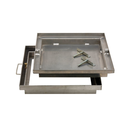 Couvercle Aluminium pour carrelage 29x29 cm