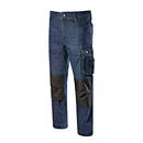 Pantalon de travail  Couleur Bleu Win perf. denim