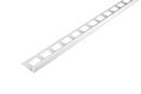 Chant droit PVC Blanc - 10mm x 2,50m Profil pour carrelage