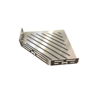 Tablette d'angle Triangulaire TI-SHELF Line LM2+ INOX Brossé