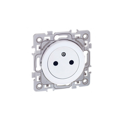 SQUARE Prise de courant 2P+T SURFACE BLANC SQUARE Prise de courant 2P+T SURFACE BLANC