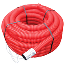 Gaine de protection TPC Rouge -  .63 - Couronne de 25m