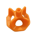 Cales plastique orange à visser LEVELIT pour croisillons nivelants - 100 Pcs/Sac