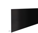 Planche de rive PVC RIVECEL L9 NOIR - 20cm x 9mm x 5m