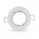 Support plafond - Rond Blanc  78 mm