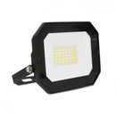 Projecteur LED Plat Noir - 30W 4000K IP65 sans cable