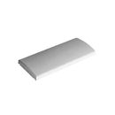 Couvre-mur arrondi béton GRIS L.50 x l.23 x Ep.5cm - 96 PCS/PLT