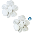 Sac de Galets 60/100 - 25kg BLANC DE CARRARE - 40 PCS/PLT - 49804
