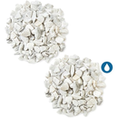 Sac de Graviers Marbre 12/18 - 25kg BLANC DE CARRARE - 48 PCS/PLT - 49361