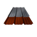 Tole bac acier simple nervurée laquée 4m x 1m