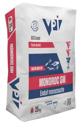 Enduit monocouche lourd MONOROC - 25kg GRAIN MOYEN - TEINTE ?
