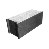 Bloc EPAISSEUR 20cm béton PLEIN HAUTEUR 20cm - LONGUEUR 40cm - 50/PLT