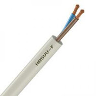 Câble H05VVF - 2 X 0.75mm  50M BLANC