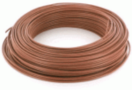 Câble H07 VU 1,5mm  MARRON - Bobine de 100,00m
