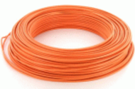 Câble H07 VU 1,5mm  ORANGE - Bobine de 100,00m