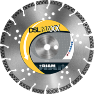 DISQUE DIAMANT DSLMAXX -  350/25.4 Béton - Asphalte - Granit