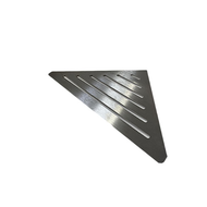 Tablette d'angle Triangulaire TI-SHELF Line LM1 Inox BROSSE