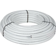 Tube isolé blanc 9mm MULTICOUCHE FIVPEX Couronne de 50m - D.20mm