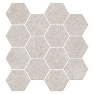 Carrelage Mosaique HEXAGONO 28,3x26,5cm INTENSE MOON Mat - 8mm - ?/BTE