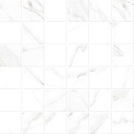 Carrelage Mosaique MALLA 30x30cm (5x5cm) NAOS BLANCO Brillant - 8mm - 4/BTE