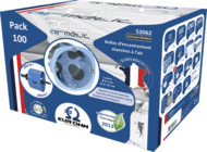 Pack 100 boites d'encastrement 1 poste AIR'metic BBC -  .67 Profondeur 40mm