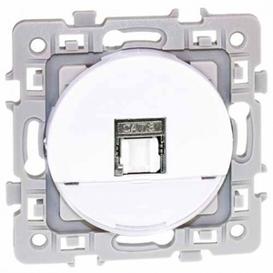 SQUARE RJ45 CAT6 Grade3 multimedia STP - BLANC