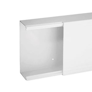 Goulotte de distribution non cloisonnabl 150x60  1compartiments blanche - IBOCO