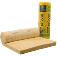 ISOCONFORT35 100mm Laine de verre NU 5,50 x 1,20cm - R=2,85 - 30Rlx/Pal