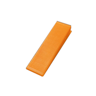 Cales plastique orange LEVELIT pour croisillons nivelants - 100 Pcs/Sac