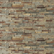 SLIMSTONE MULTICOLOR Plaquette de Parement Quartzite Intérieur, Exterieur