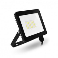 Projecteur LED Plat Noir  - 30W 4000K IP65