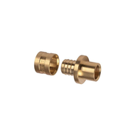 Raccord à glissement NF PER  .16 et à souder sur tube cuivre  .14