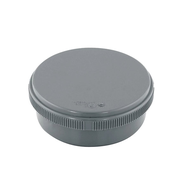 Tampon de visite pvc avec embout à visser Ø.125
