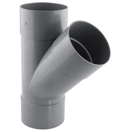 Culotte en Y 45° Ø.100 Femelle/Femelle