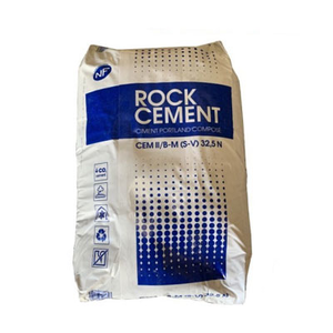Sac de ciment NF Plastique ROCK CEMENT CEM II/B-M 32,5N - 25kg