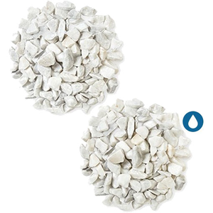 Sac de Graviers Marbre 12/18 - 25kg BLANC DE CARRARE - 48/PLT - 49361