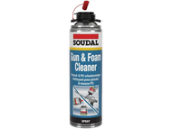 Bombe nettoyante pour mousse expansive gun vis 500ml soudal
