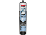 Mastic-colle Hybrides SMX polymère Fix all - CRYSTAL - 290ML