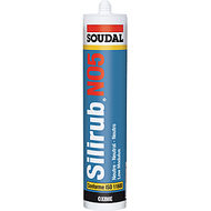 Mastic Silicone batiment BLANC SILIRUB NE05 - 300ml