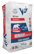 Enduit monocouche lourd MONOROC - 25kg Blanc Polaire - 48 PCS/PLT